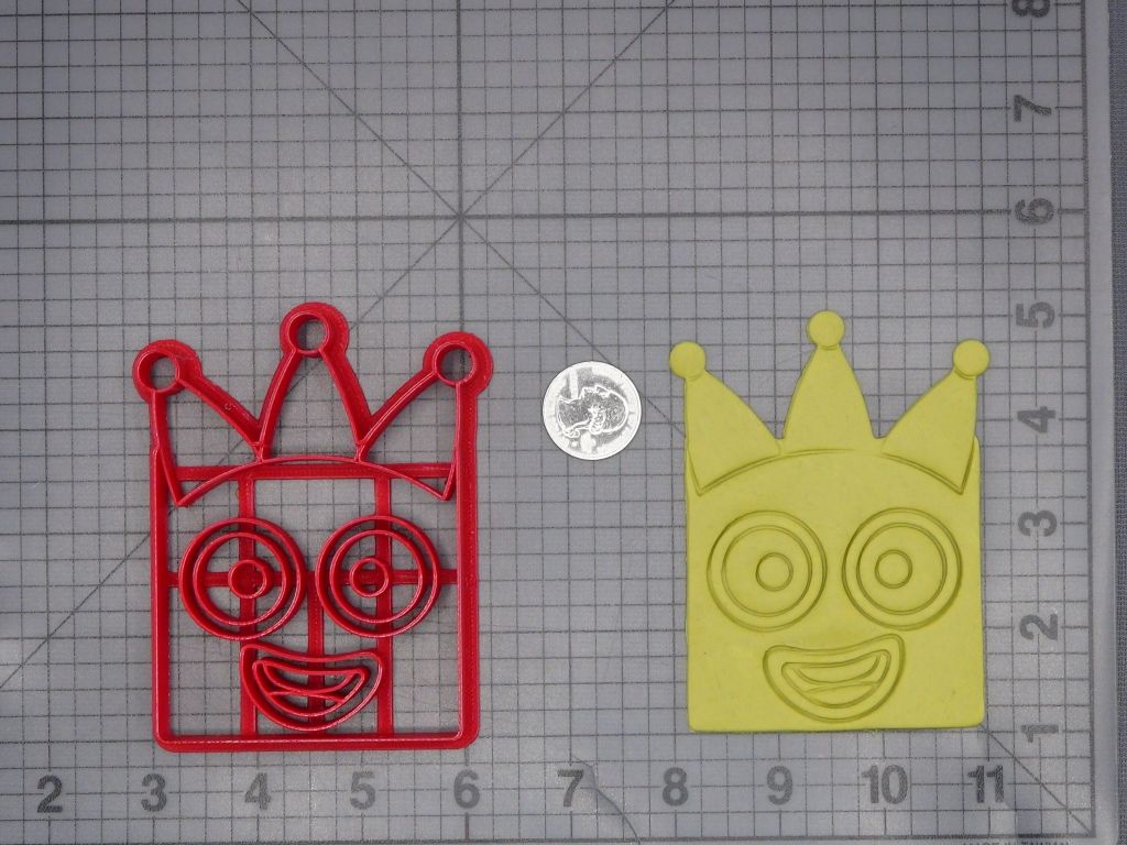 Numberblock Adventures - Three Head 266-L654 Cookie Cutter