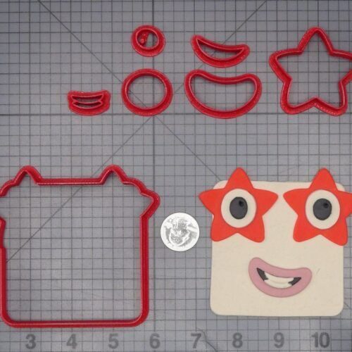 Numberblocks Adventures - Ten Head 266-L694 Cookie Cutter Set