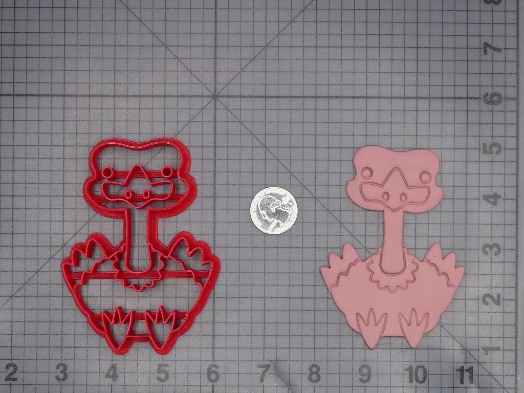 Ostrich Body 266-L653 Cookie Cutter