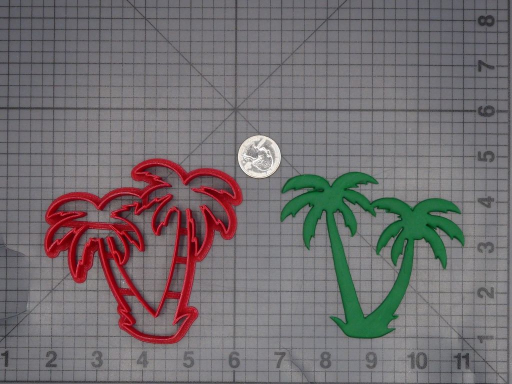Palm Trees 266-L526 Cookie Cutter