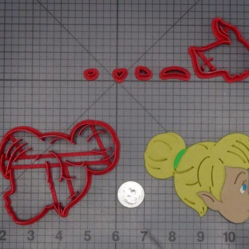 Peter Pan - Tinkerbell Head 266-L470 Cookie Cutter Set