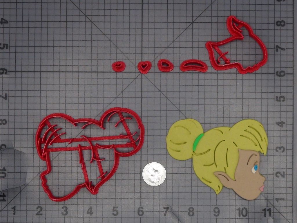 Peter Pan - Tinkerbell Head 266-L470 Cookie Cutter Set