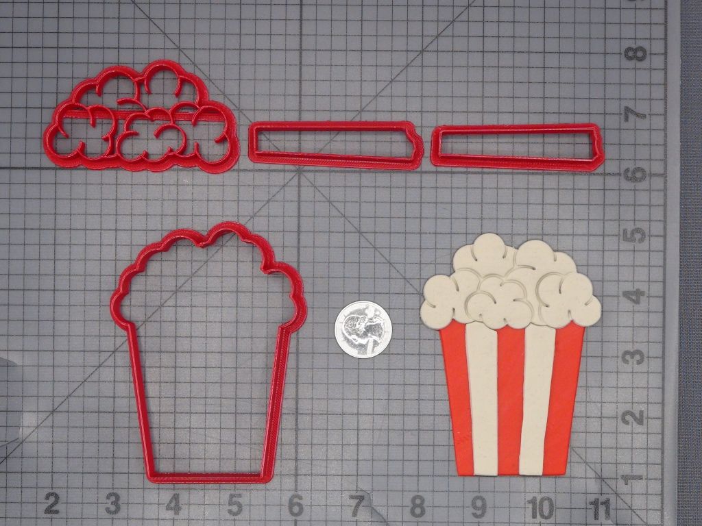 Popcorn 266-L642 Cookie Cutter Set