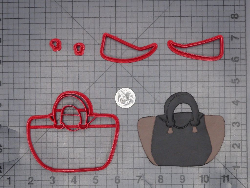 Purse 266-L541 Cookie Cutter Set