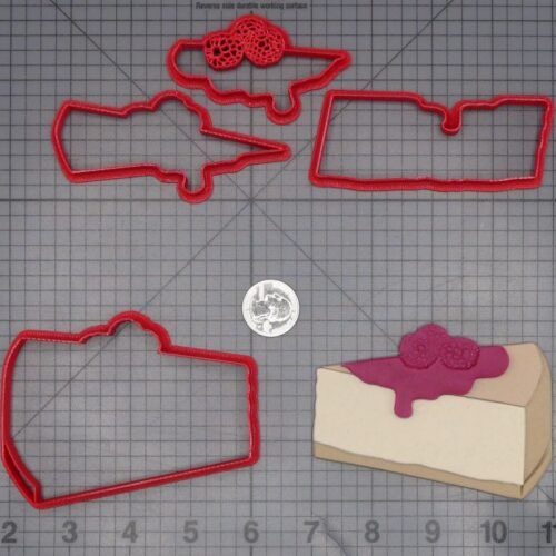 Raspberry Cheesecake 266-L591 Cookie Cutter Set