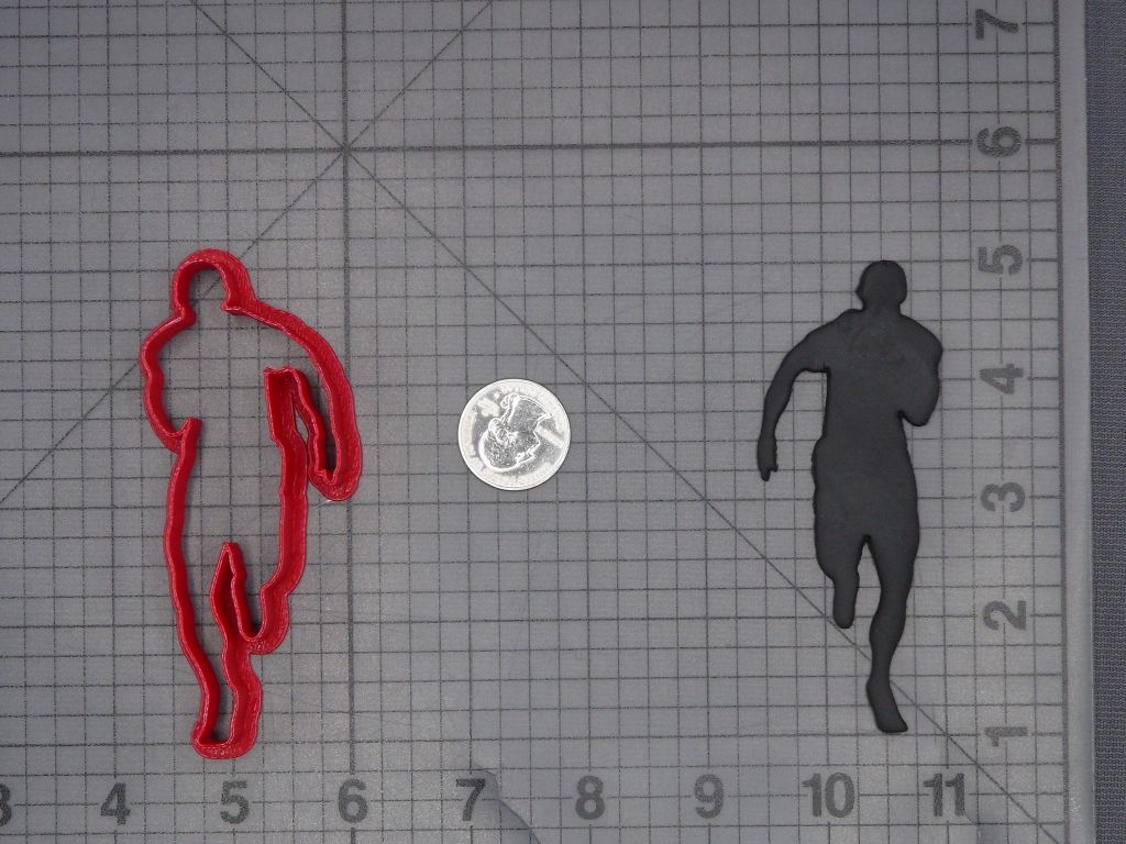 Runner 266-L522 Cookie Cutter Silhouette