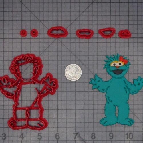 Sesame Street - Rosita Body 266-L570 Cookie Cutter Set