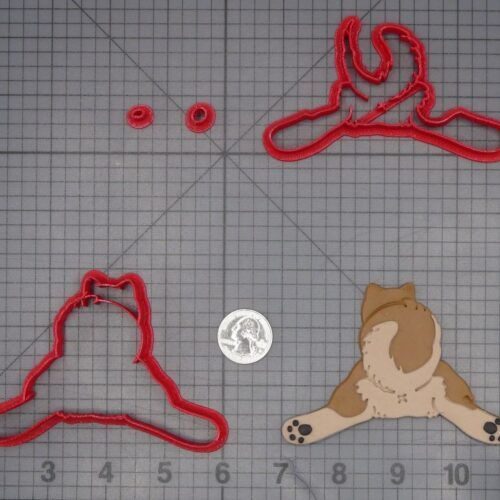 Shiba Inu Dog Butt 266-L539 Cookie Cutter Set