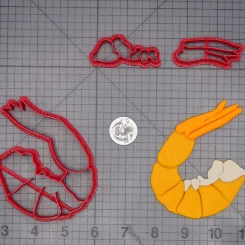 Shrimp 266-L636 Cookie Cutter Set