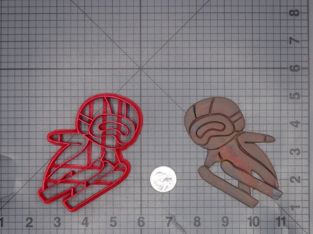 Ski Jump 266-L651 Cookie Cutter