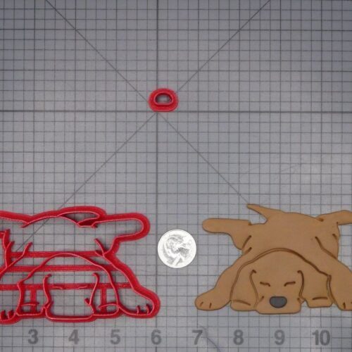 Sleeping Dog Body 266-L665 Cookie Cutter Set