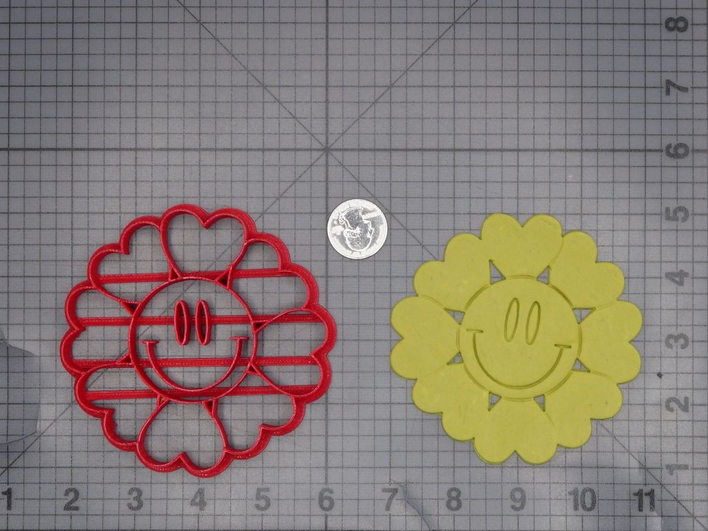 Smiley Face Heart 266-L676 Cookie Cutter