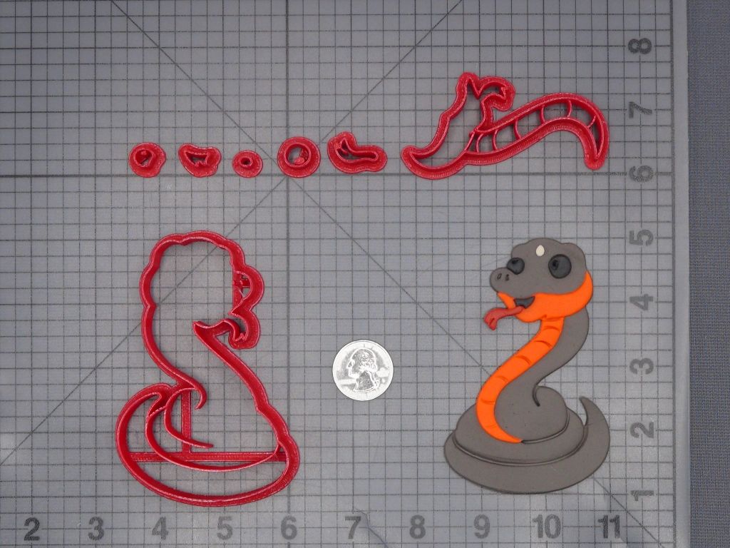 Snake 266-L669 Cookie Cutter Set