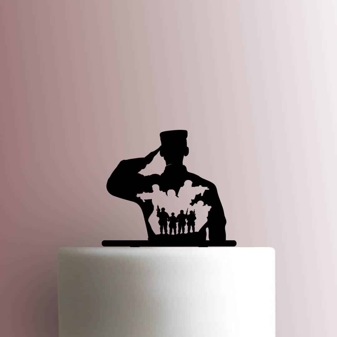 Soldiers 225-C095 Cake Topper