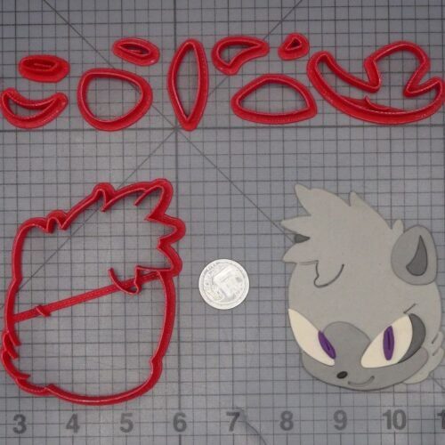 Sonic the Hedgehog - Tangle the Lemur Head 266-L569 Cookie Cutter Set