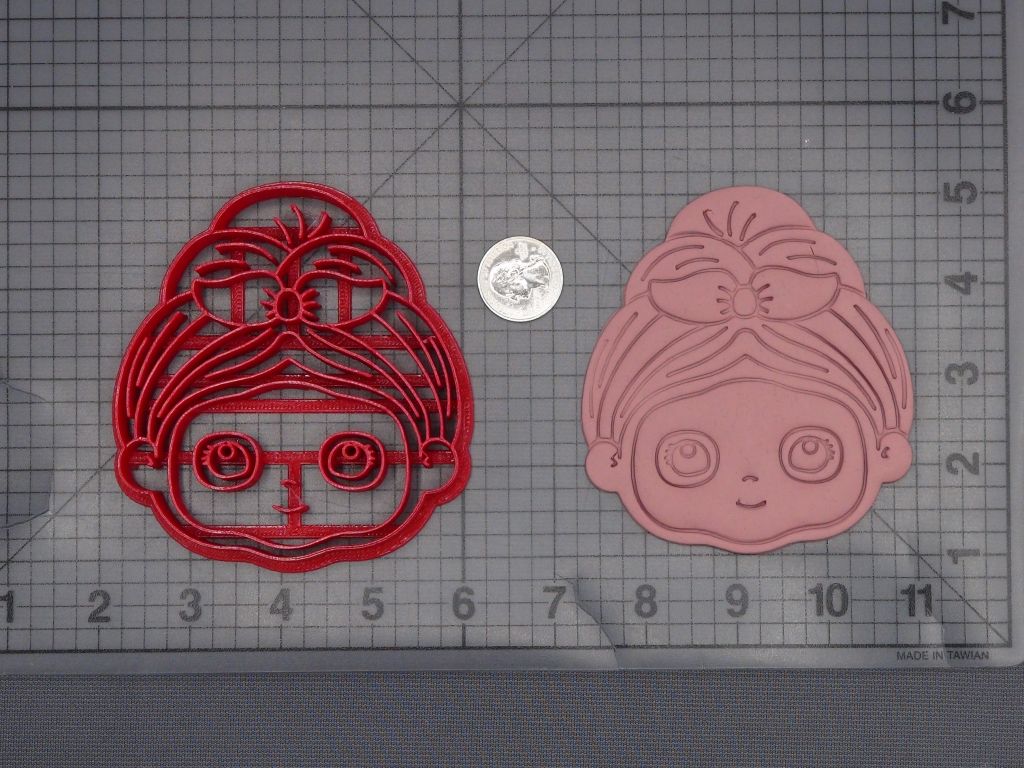 Spa Girl Head 266-L628 Cookie Cutter