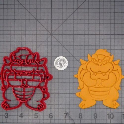 Super Mario - Bowser Body 266-L629 Cookie Cutter