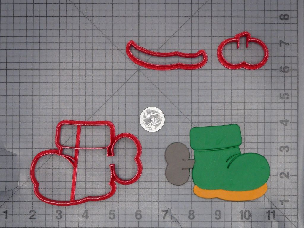 Super Mario - Super Boot 266-L708 Cookie Cutter Set