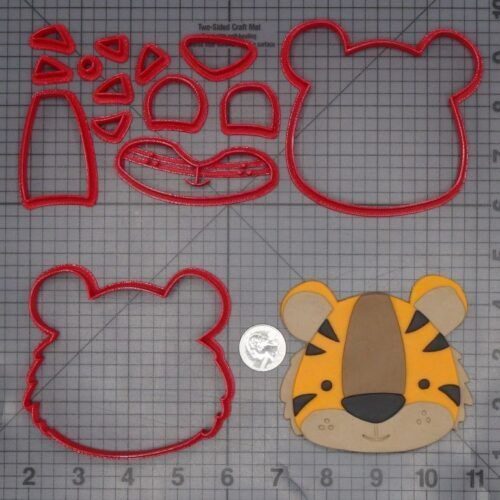 Tiger Head 266-L537 Cookie Cutter Set