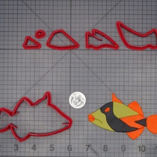 Tropical Fish 266-L564 Cookie Cutter Set