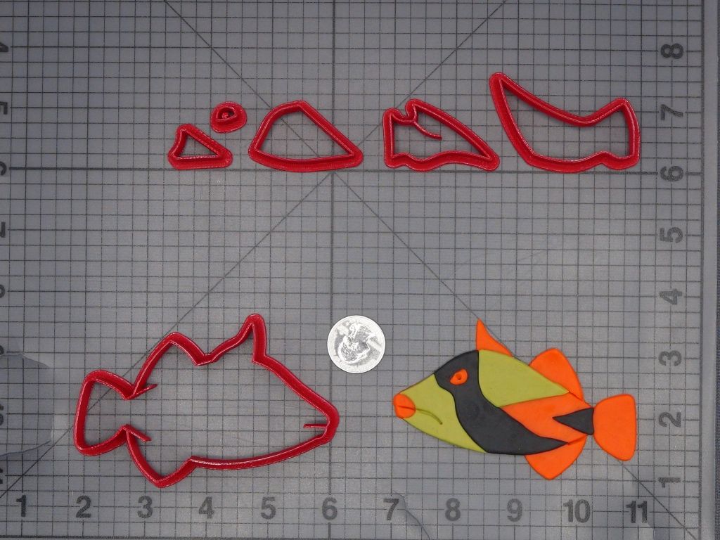 Tropical Fish 266-L564 Cookie Cutter Set
