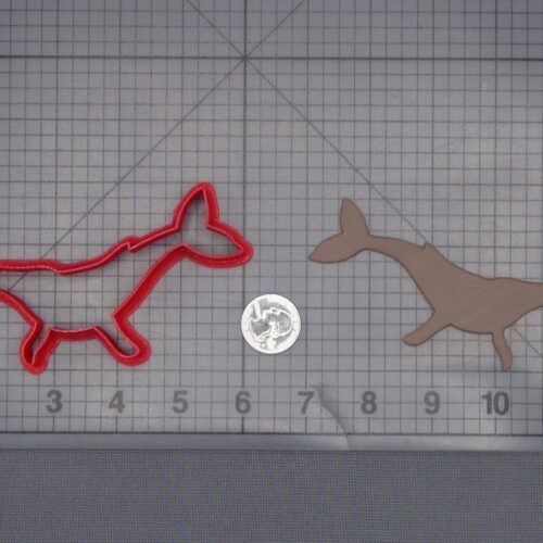Whale Body 266-L547 Cookie Cutter Silhouette