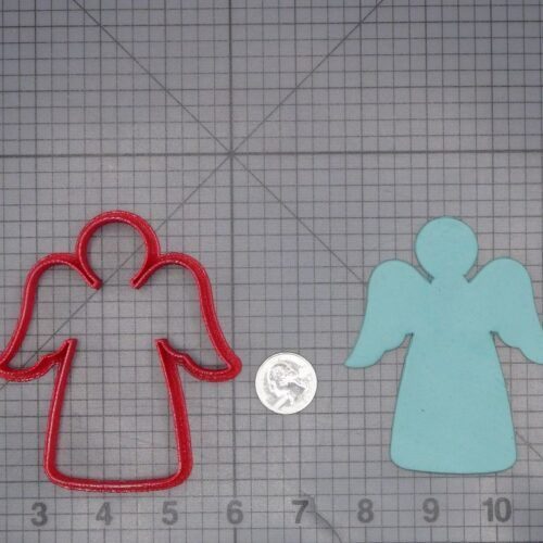 Angel 266-L746 Cookie Cutter Silhouette