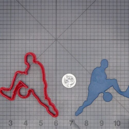 Basketball Player 266-L747 Cookie Cutter Silhouette