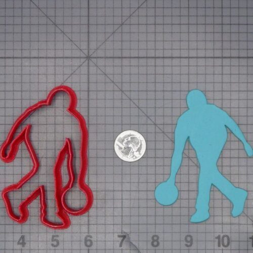 Bowling Body 266-L771 Cookie Cutter Silhouette