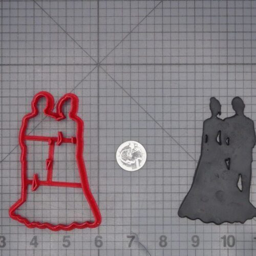 Bride and Groom 266-L725 Cookie Cutter