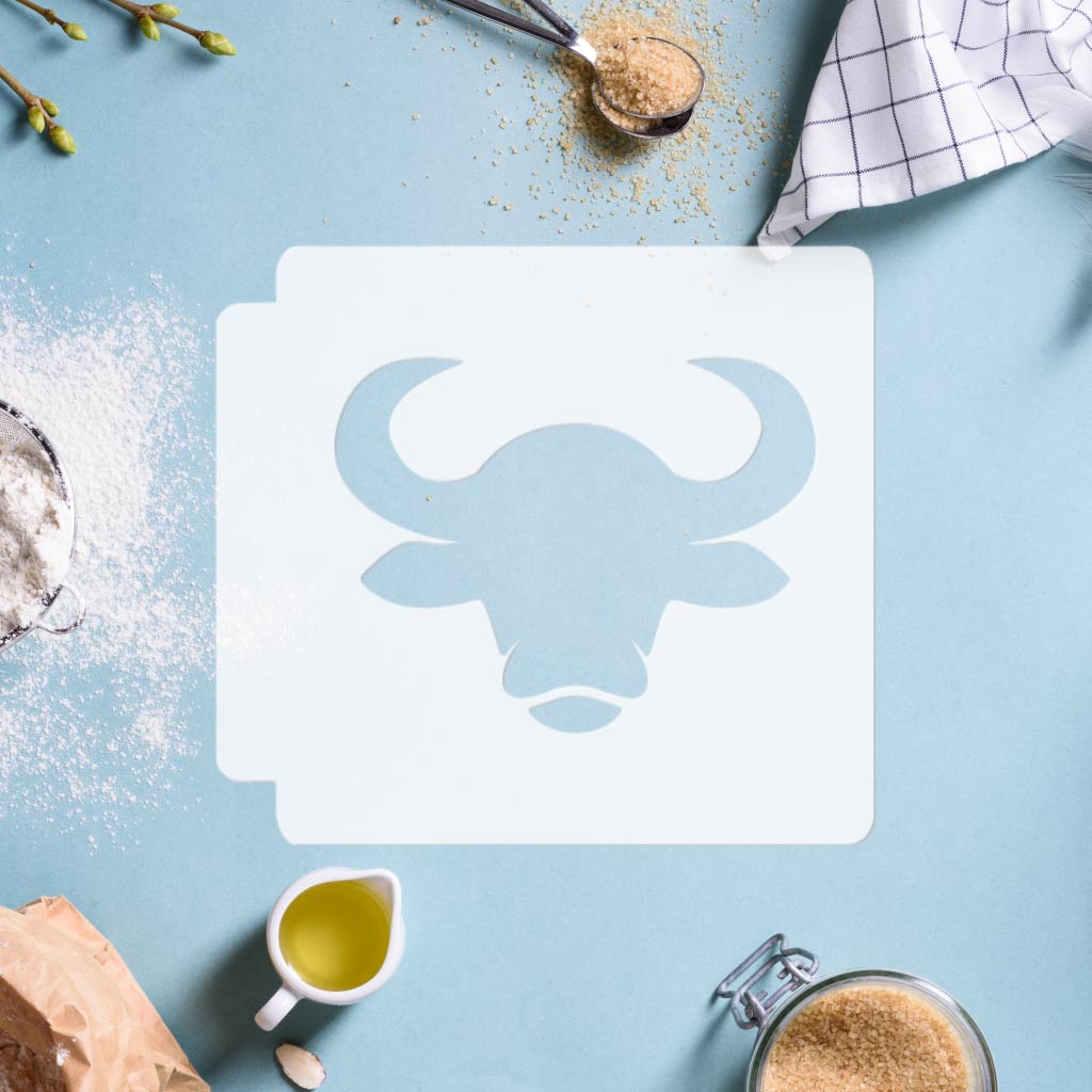 Buffalo Head 783-J336 Stencil