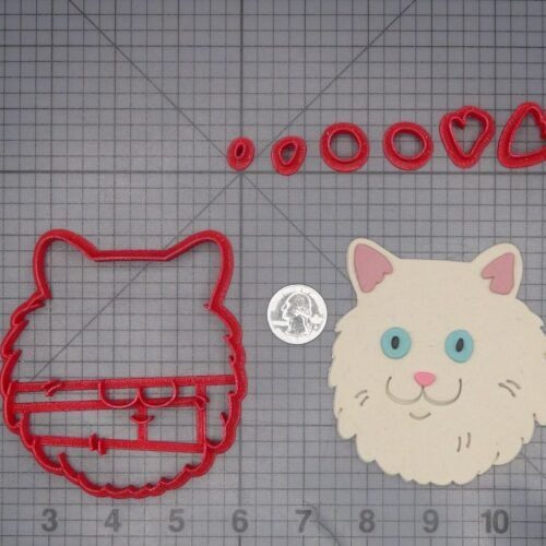 Cat Head 266-L684 Cookie Cutter Set