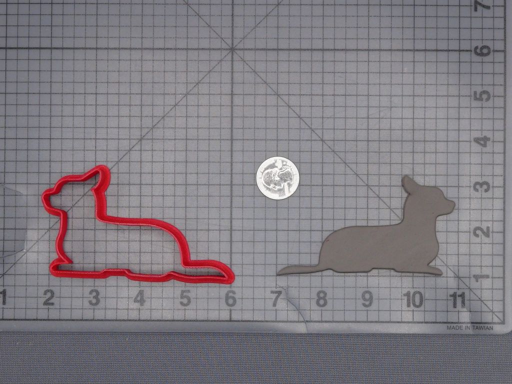 Chihuahua Dog Body 266-L772 Cookie Cutter Silhouette