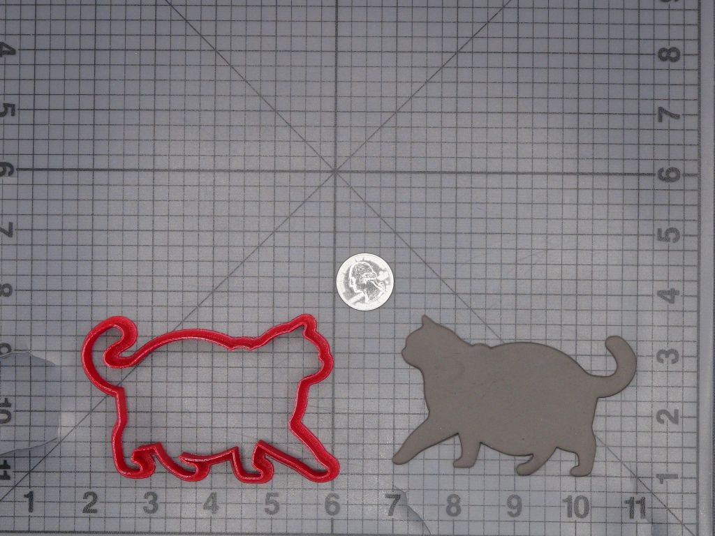 Fat Cat 266-L749 Cookie Cutter Silhouette