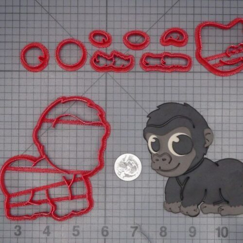 Gorilla Body 266-L711 Cookie Cutter Set