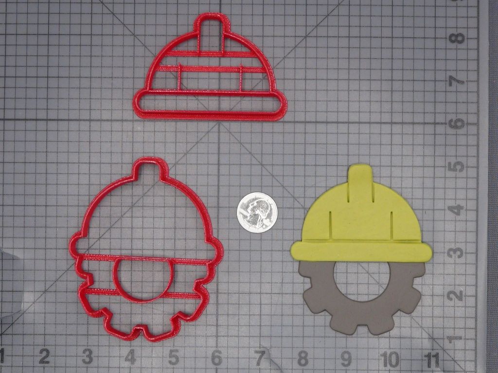 Helmet Gear 266-L767 Cookie Cutter Set