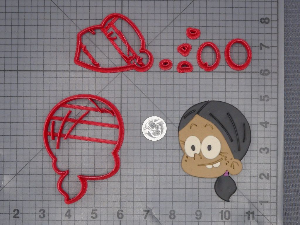 Loud House - Ronnie Head 266-L692 Cookie Cutter Set
