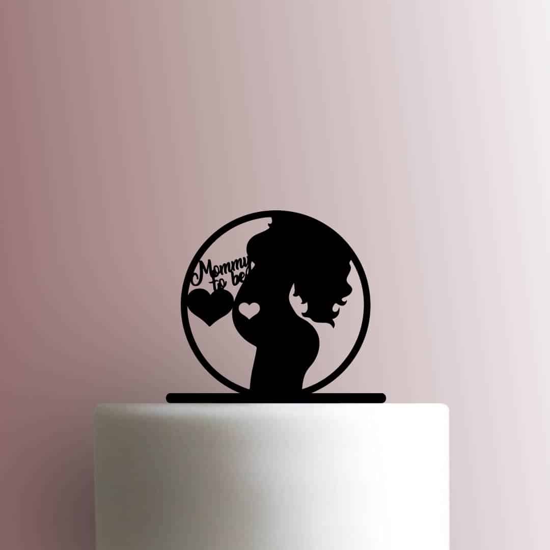 Mommy To Be Pregnant Belly 225-C130 Cake Topper