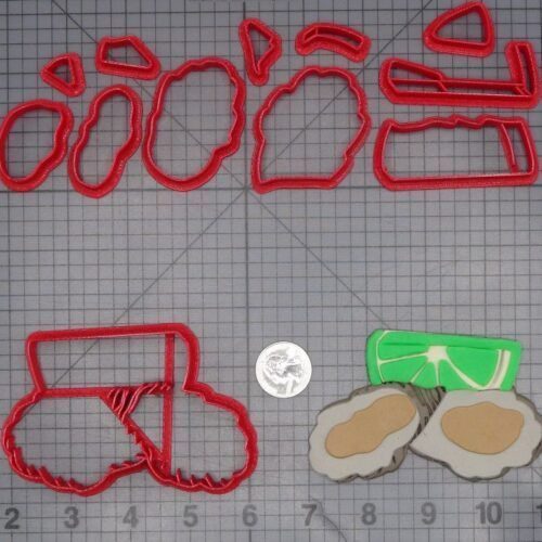 Oyster with Lemons 266-L588 Cookie Cutter Set