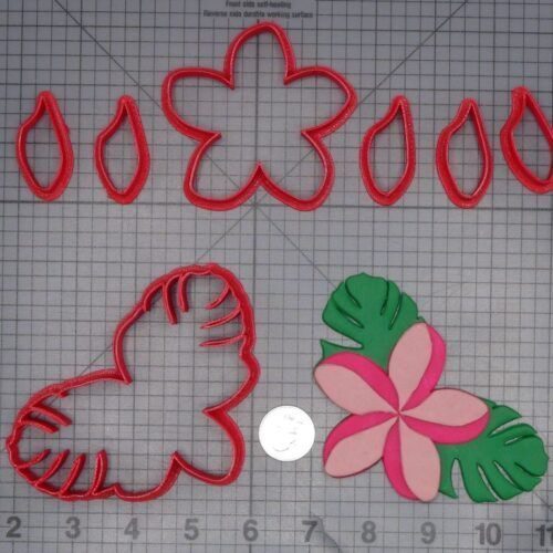 Plumeria Flower 266-L542 Cookie Cutter Set