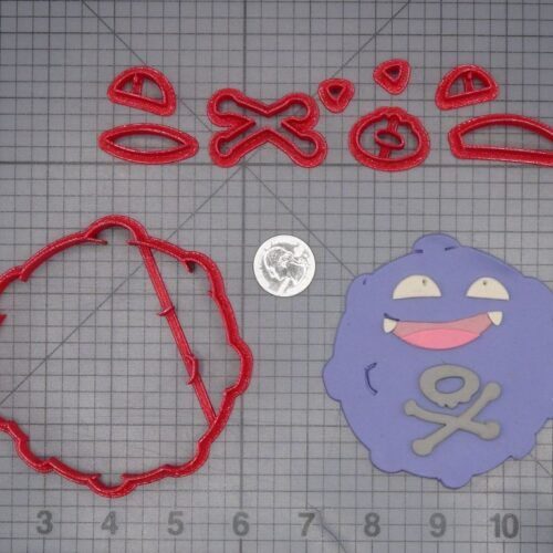 Pokemon - Koffing 266-L732 Cookie Cutter Set