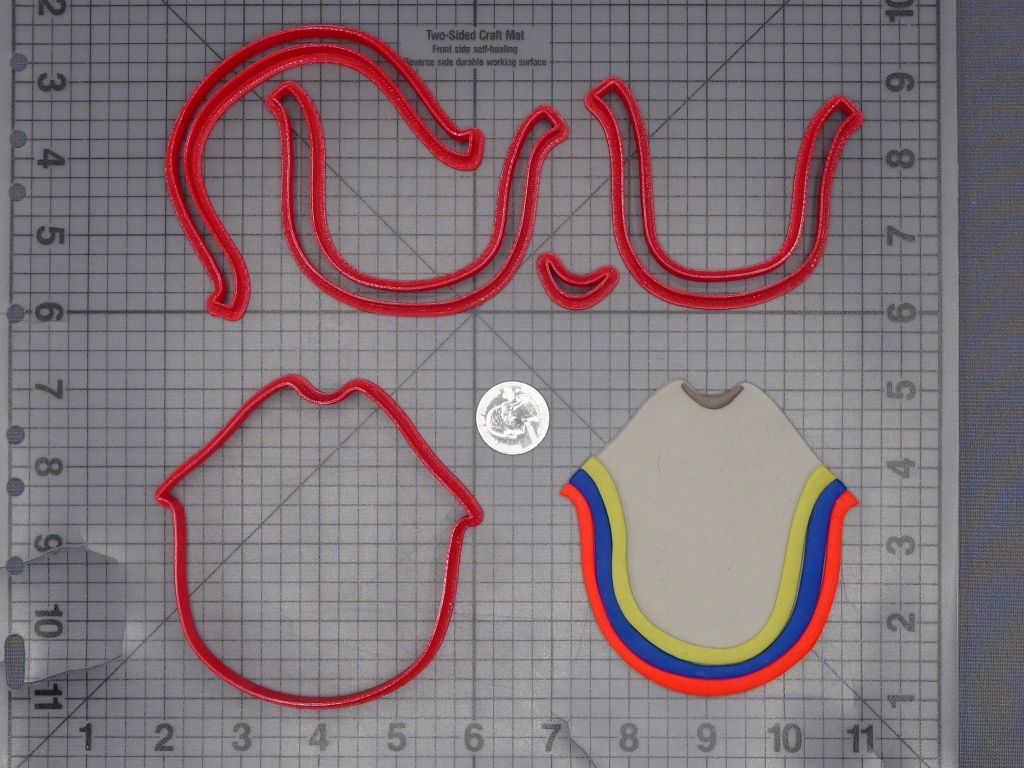 Poncho 266-L590 Cookie Cutter Set