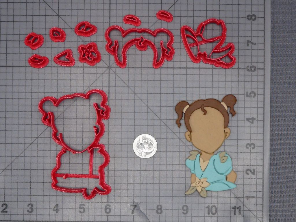 Princess and the Frog - Tiana 266-L658 Cookie Cutter Set