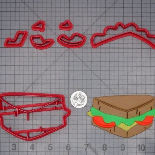 Sandwich 266-L638 Cookie Cutter Set