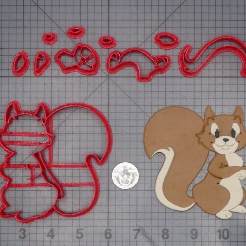Squirrel 266-L594 Cookie Cutter Set