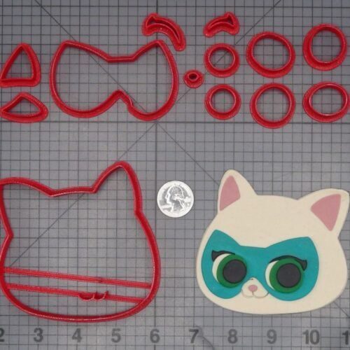 Super Kitties - Bitsy Head 266-L533 Cookie Cutter Set