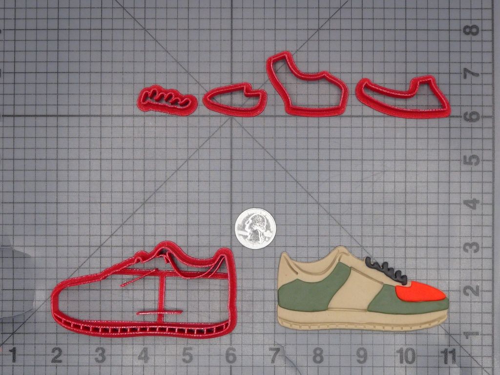 Tennis Shoe 266-L714 Cookie Cutter Set