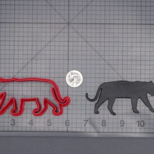 Tiger Body 266-L723 Cookie Cutter Silhouette