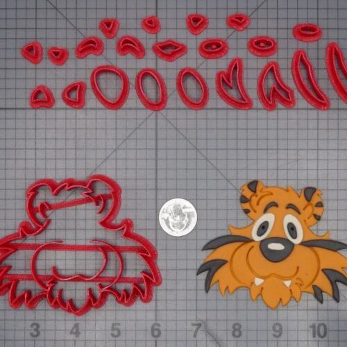 Tiger Head 266-L663 Cookie Cutter Set