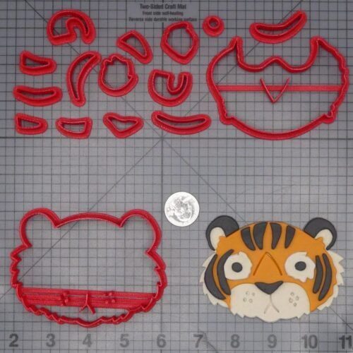 Tiger Head 266-L713 Cookie Cutter Set